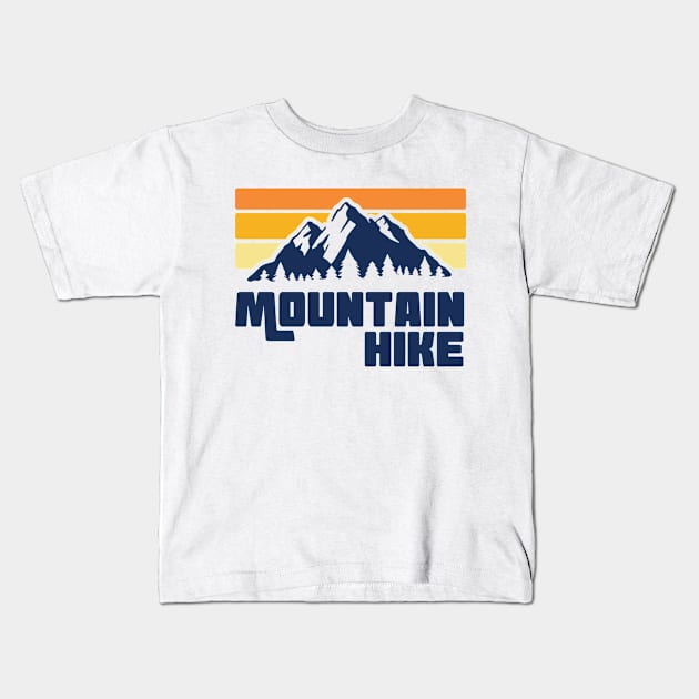 Mountain Hike Kids T-Shirt by ThyShirtProject - Affiliate